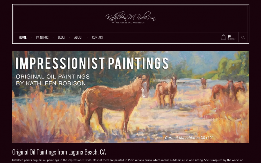 Kathleen M Robison – Ecommerce Site Build + Web Marketing