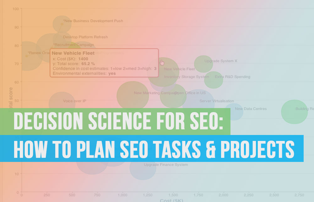Decision Science for SEO: How to Plan SEO Tasks & Projects